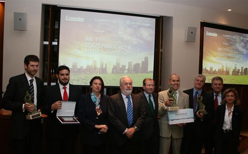 La empresa Alicantina Aquareturn ha sido galardonada en los XIII Premios de Sostenibilidad y Medio Ambiente