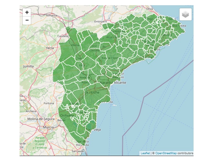 De L’Atzúbia a San Isidro: Coneix els consums d’energia elèctrica dels 141 municipis de la Província d’Alacant