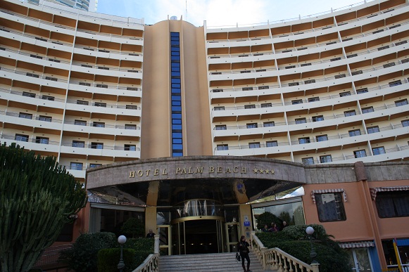 El Hotel Palm Beach de Benidorm acoge el estudio piloto de ahorro energético que impulsa la Diputación de Alicante
