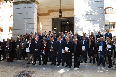 Entrega de documentos Pacto de Alcaldes