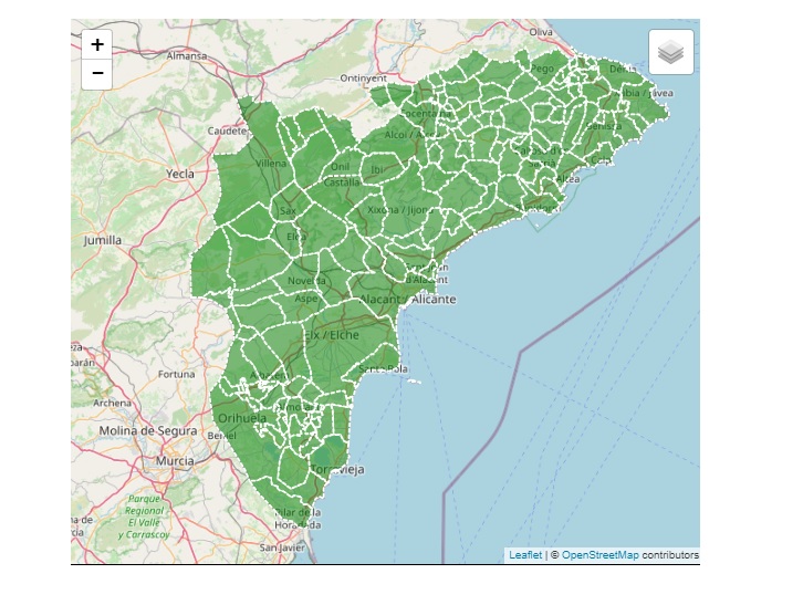 De L’Atzúbia a San Isidro: Conoce los consumos de energía eléctrica de los 141 municipios de la Provincia de Alicante